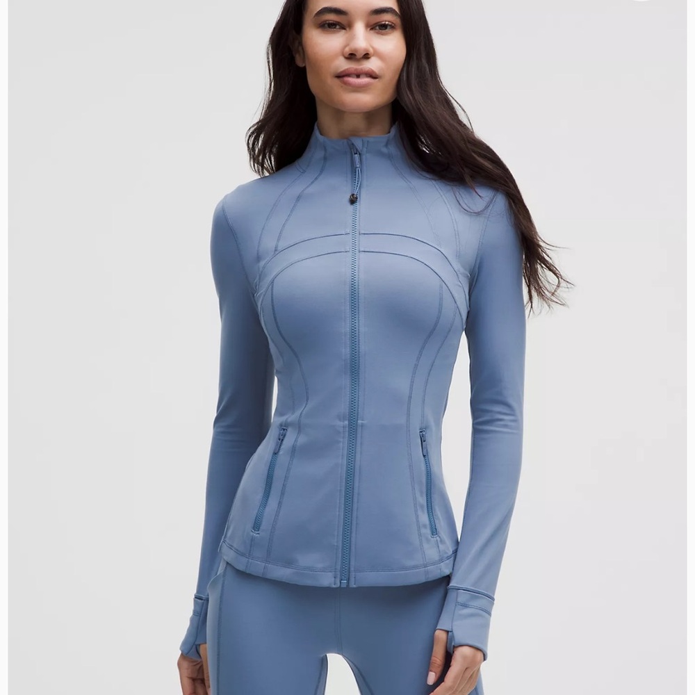 Lululemon Define Jacket Nulu Washed Denim